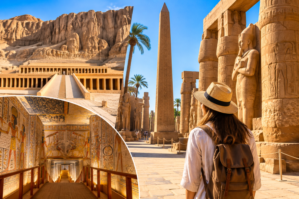 Luxor Full-Day Bus Tour from Hurghada visiting Karnak Temple Hatshepsut Temple and the Valley of the Kings